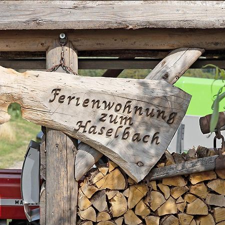 Zum Haselbach Apartamento Weilheim Exterior foto
